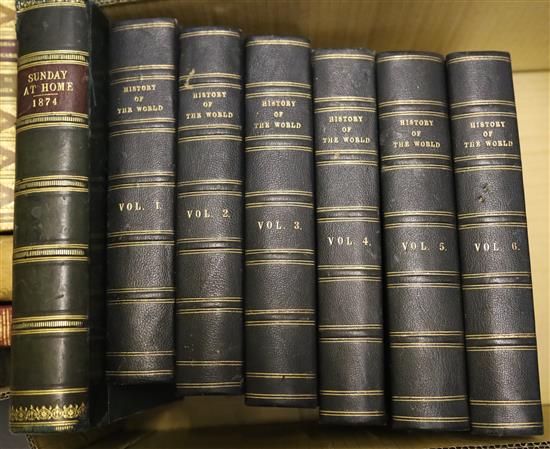 Shakespeare, William - The Works, the Victoria edition, 3vols, 8vo, tree calf gilt, MacMillan, London 1887,